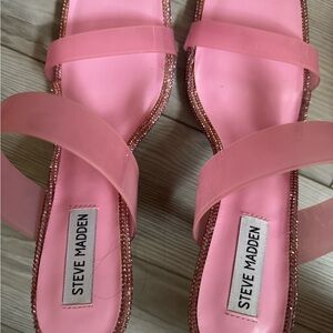 Steve Madden Pink Strappy Sandals 3 pairs brand new never worn!! 3 for $150!!